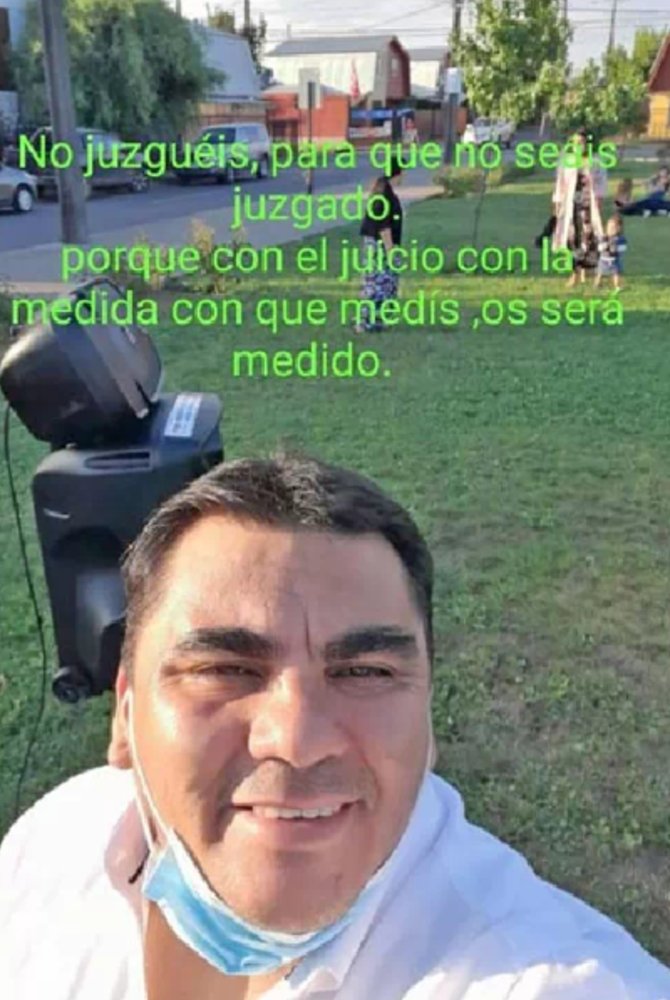 pastor hombre atropello