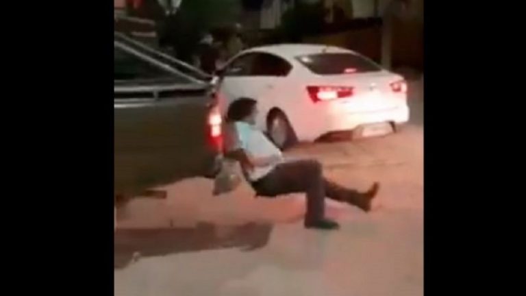 pastor finge atropello