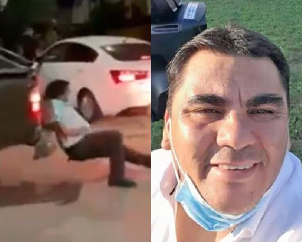 pastor hombre atropello