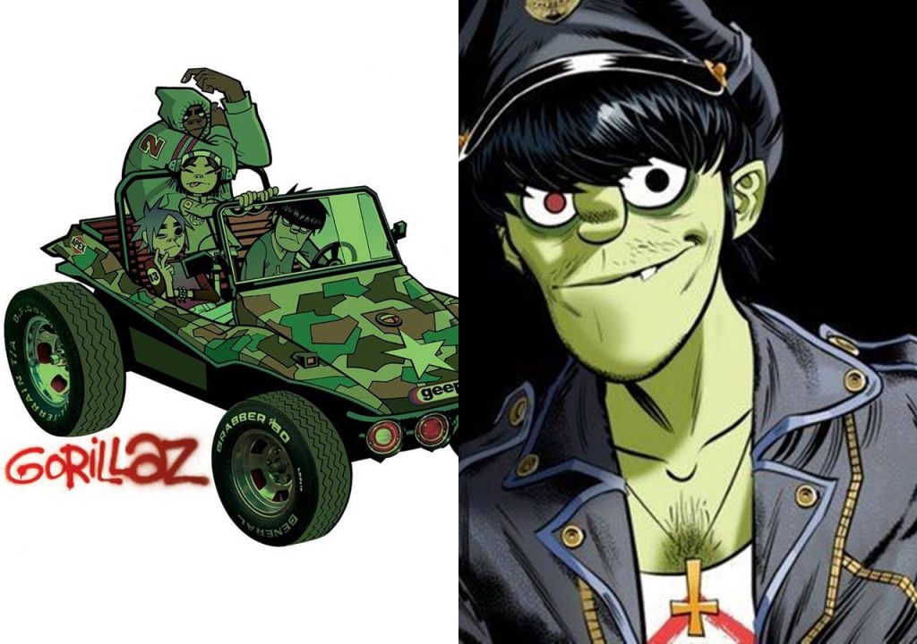 gorillaz 20 años murdoc