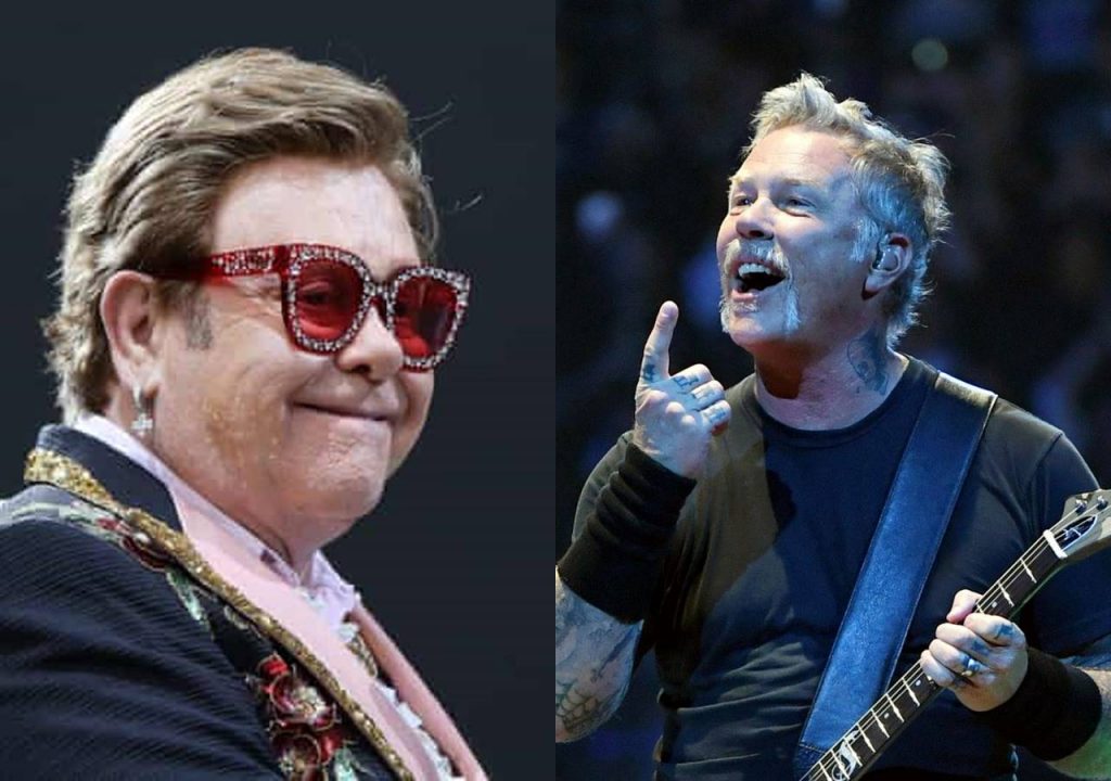 elton john metallica