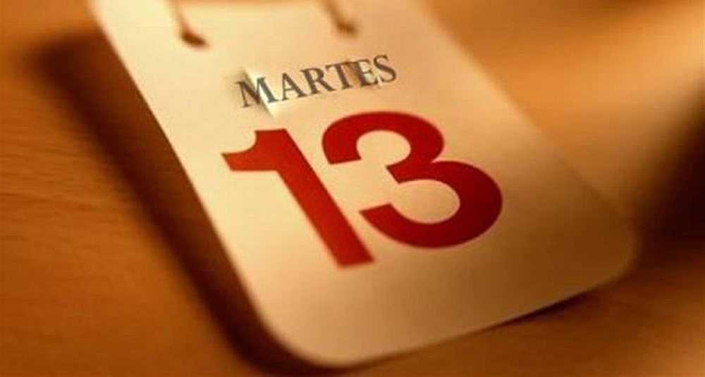 martes 13 viernes