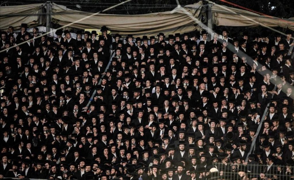 israel avalancha humana