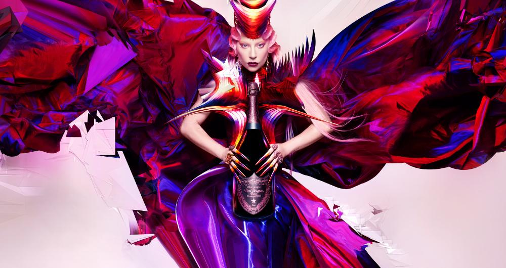 Lady Gaga Champaña