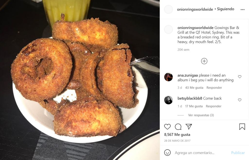 aritos de cebolla lorde