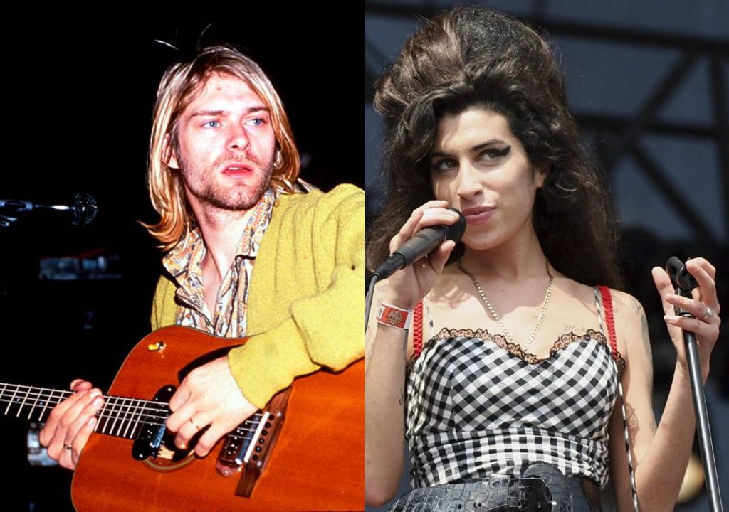 kurt cobain amy winehouse
