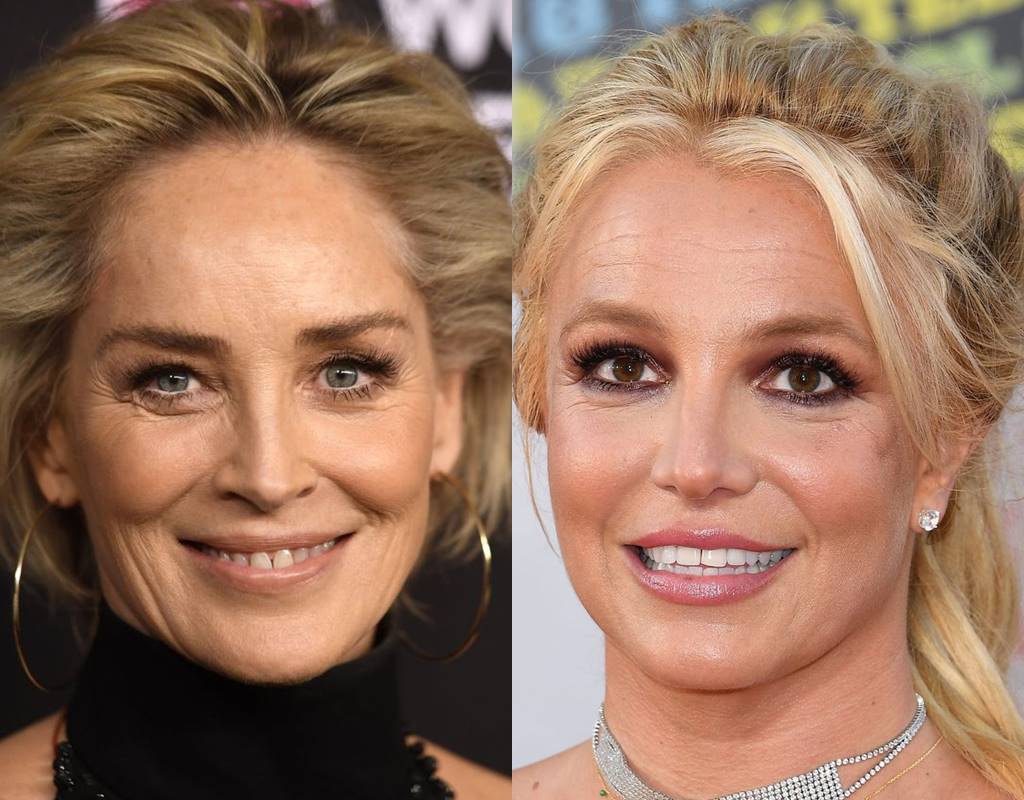 sharon stone carta britney spears