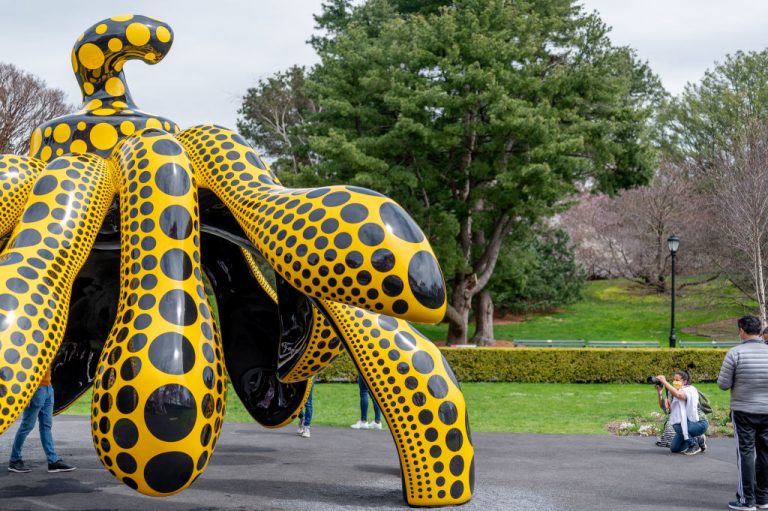 Kusama: Cosmic Nature Exhibit At New York Botanical Garden