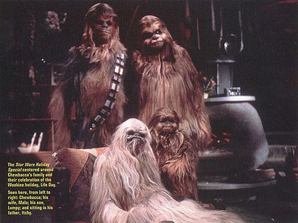  star wars chewbacca family familia