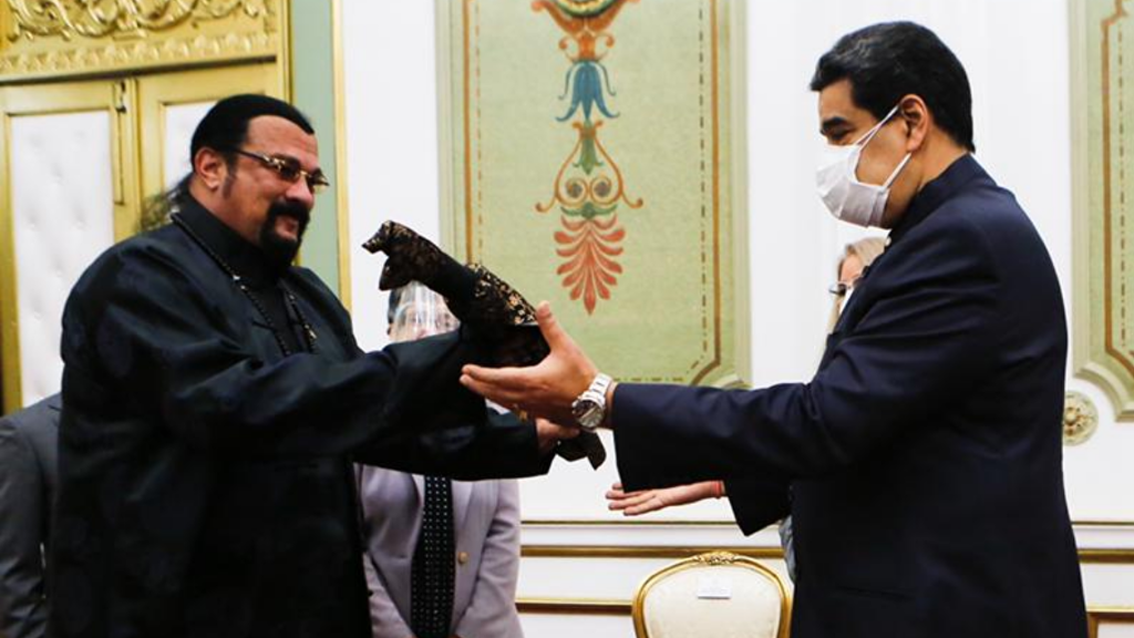 Steven Seagal Nicolás Maduro