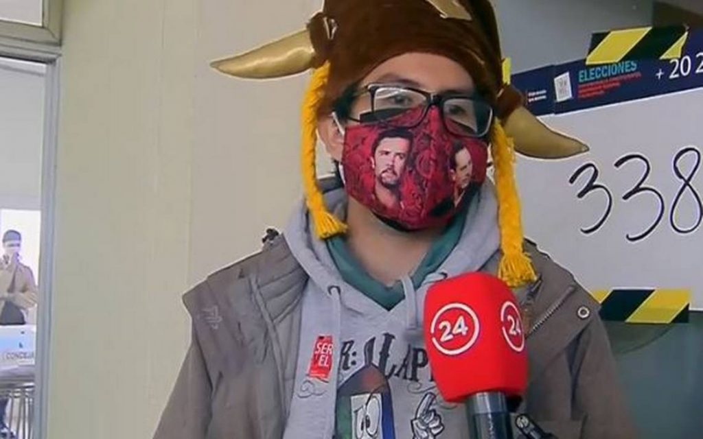 Vocal Mesa Mascarilla Felipe Camiroaga