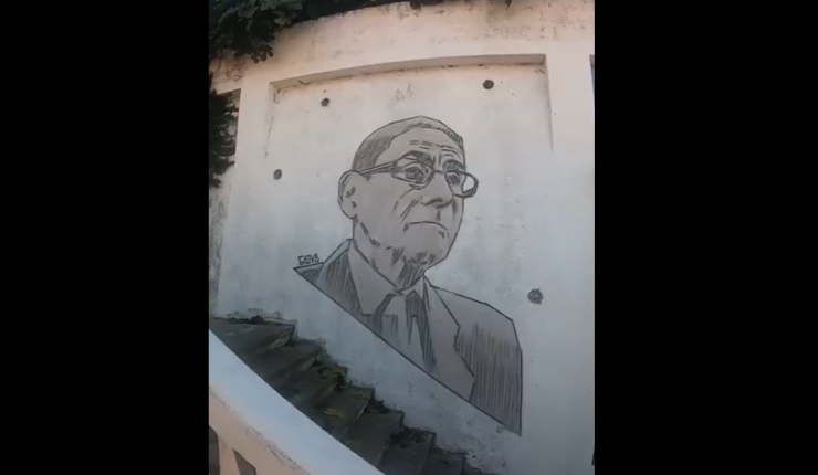 Don Sergio El Agente Topo Mural