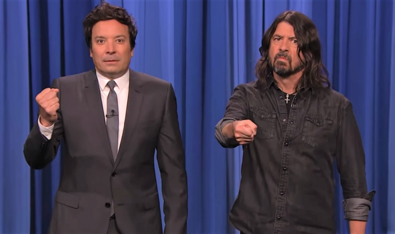 dave grohl nirvana jimmy fallon lithium foo fighters song off