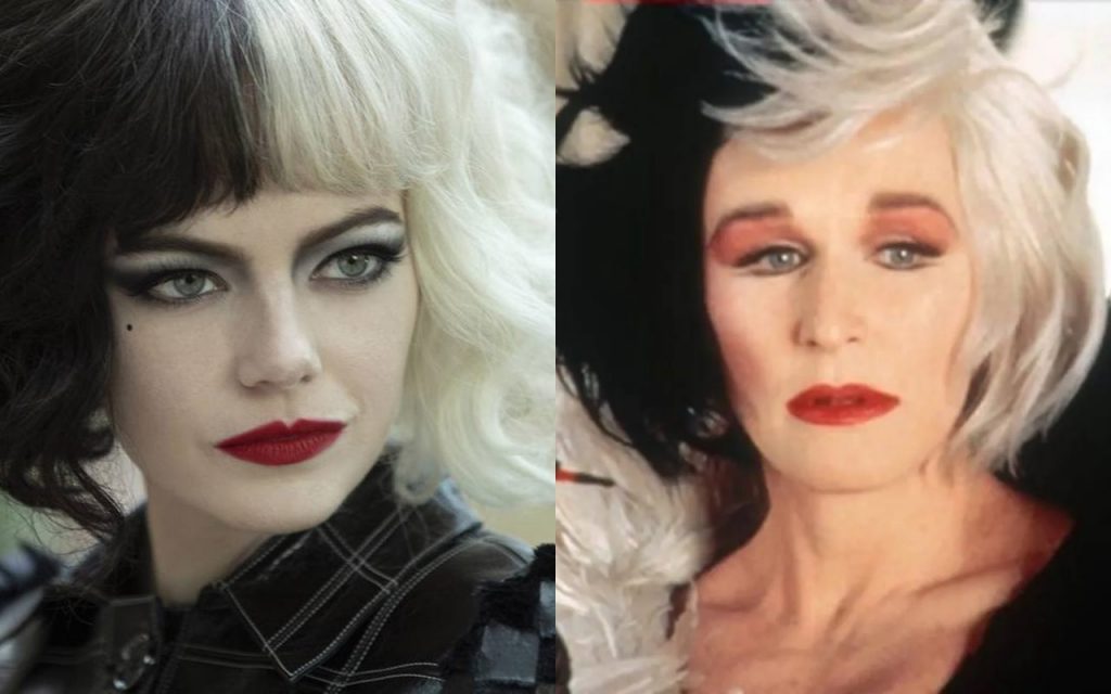 cruella emma stone thompson glenn close