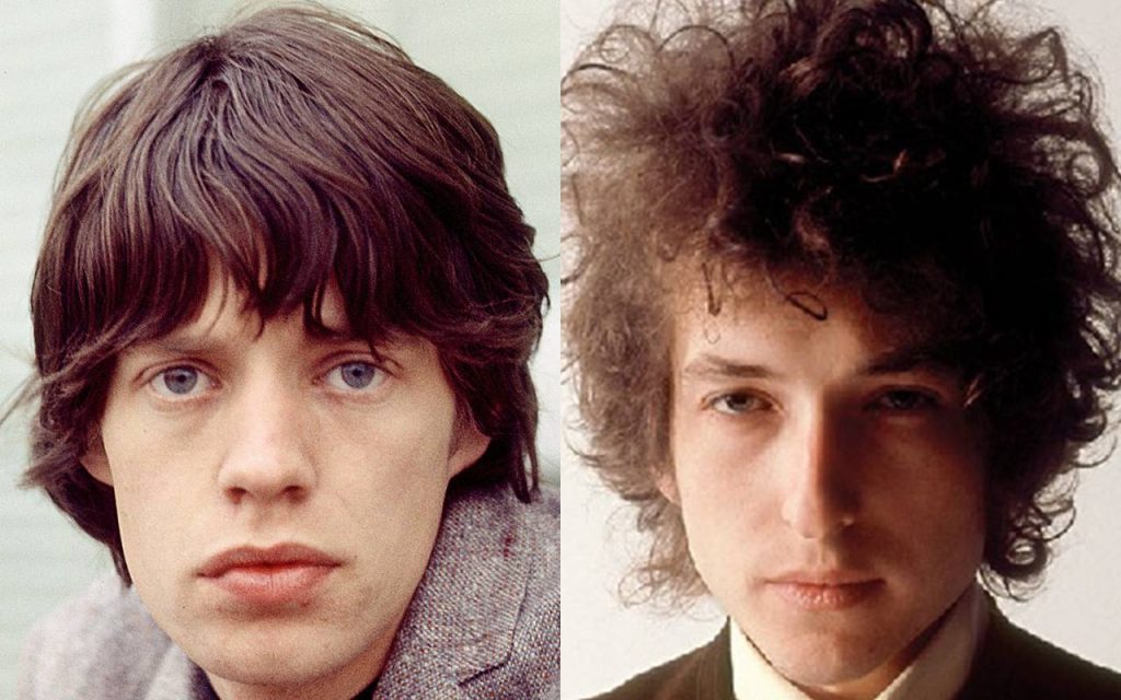 mick jagger bob dylan