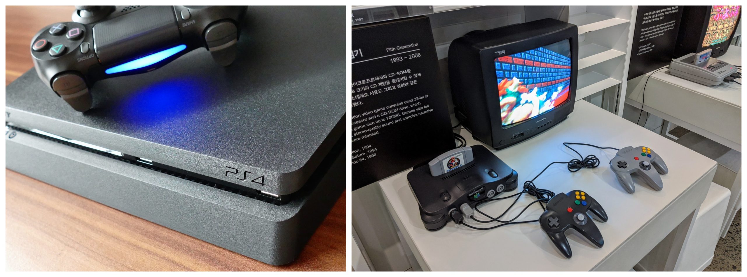 PS4 VS Nintendo 64