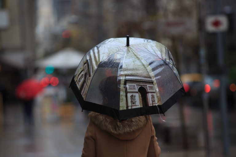 Lluvia En Santiago