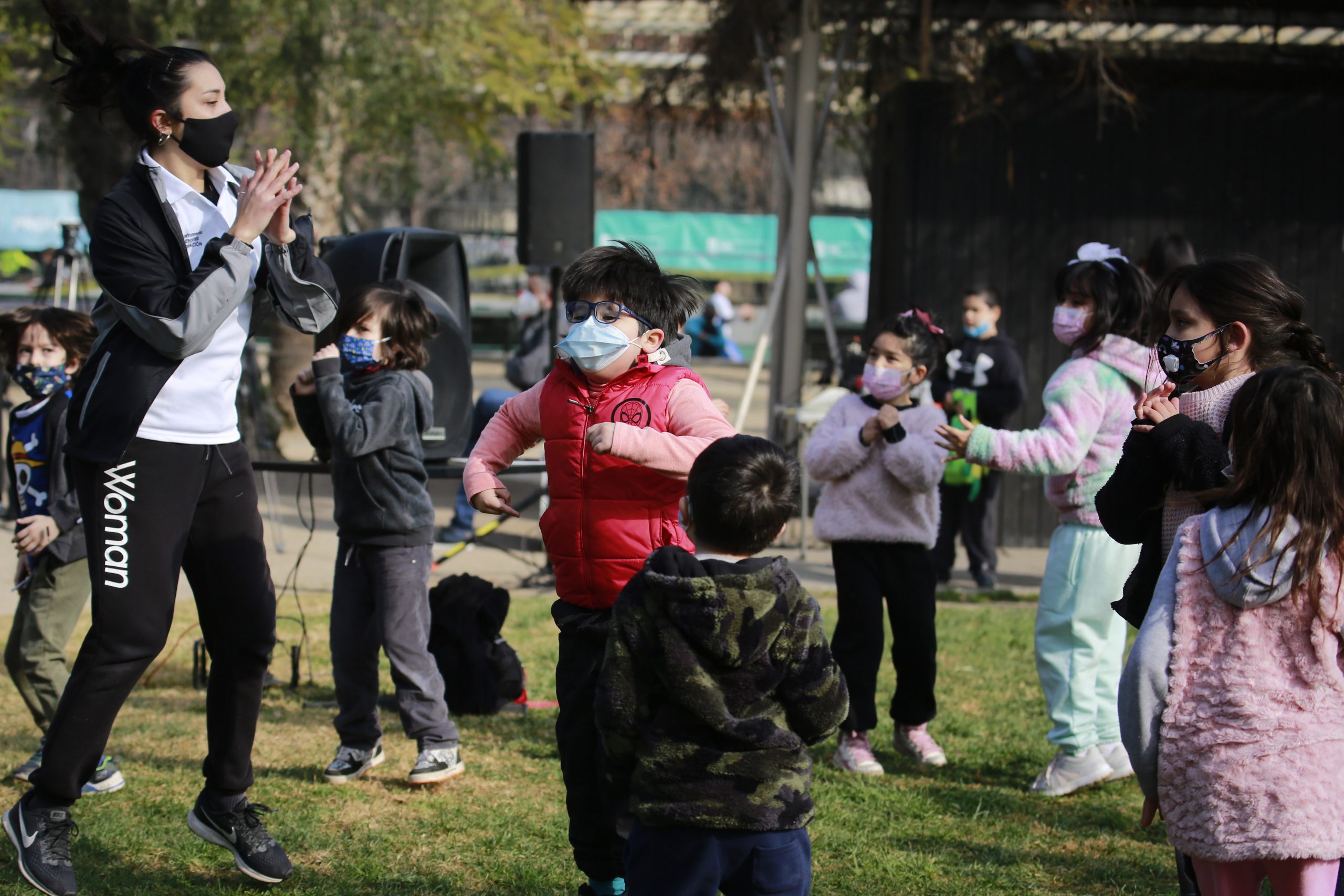 Actividad física en parques y espacios abiertos