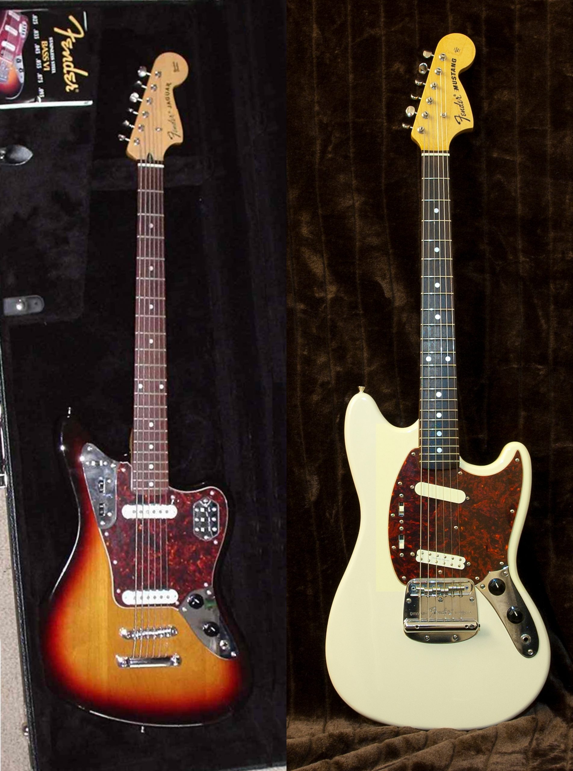 Guitarras Jaguar Y Mustang