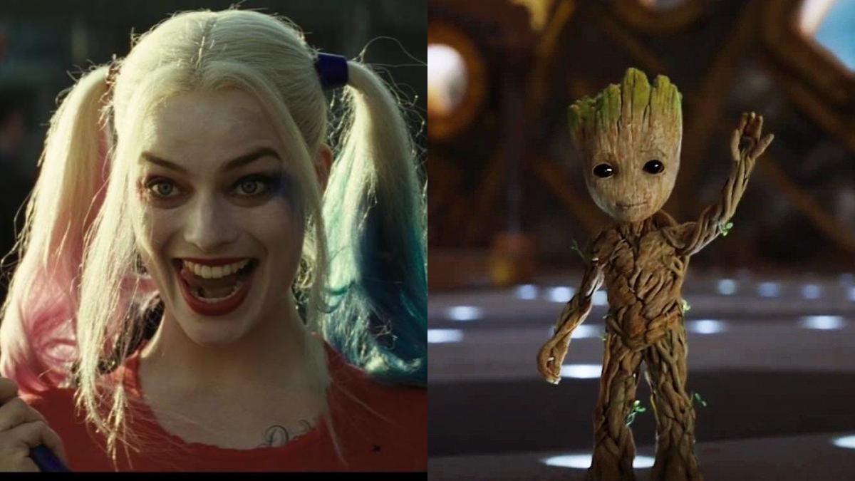 Harley Quinn Y Groot