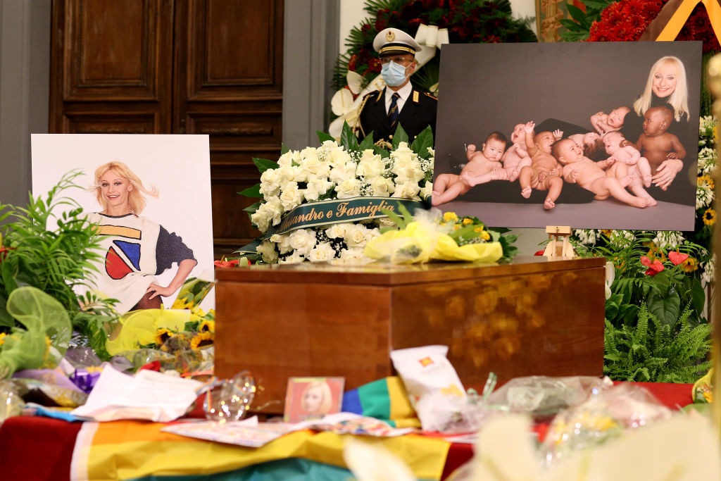 Funeral Raffaella Carrà