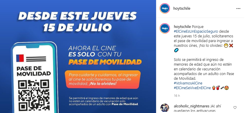 Cines Región Metropolitana