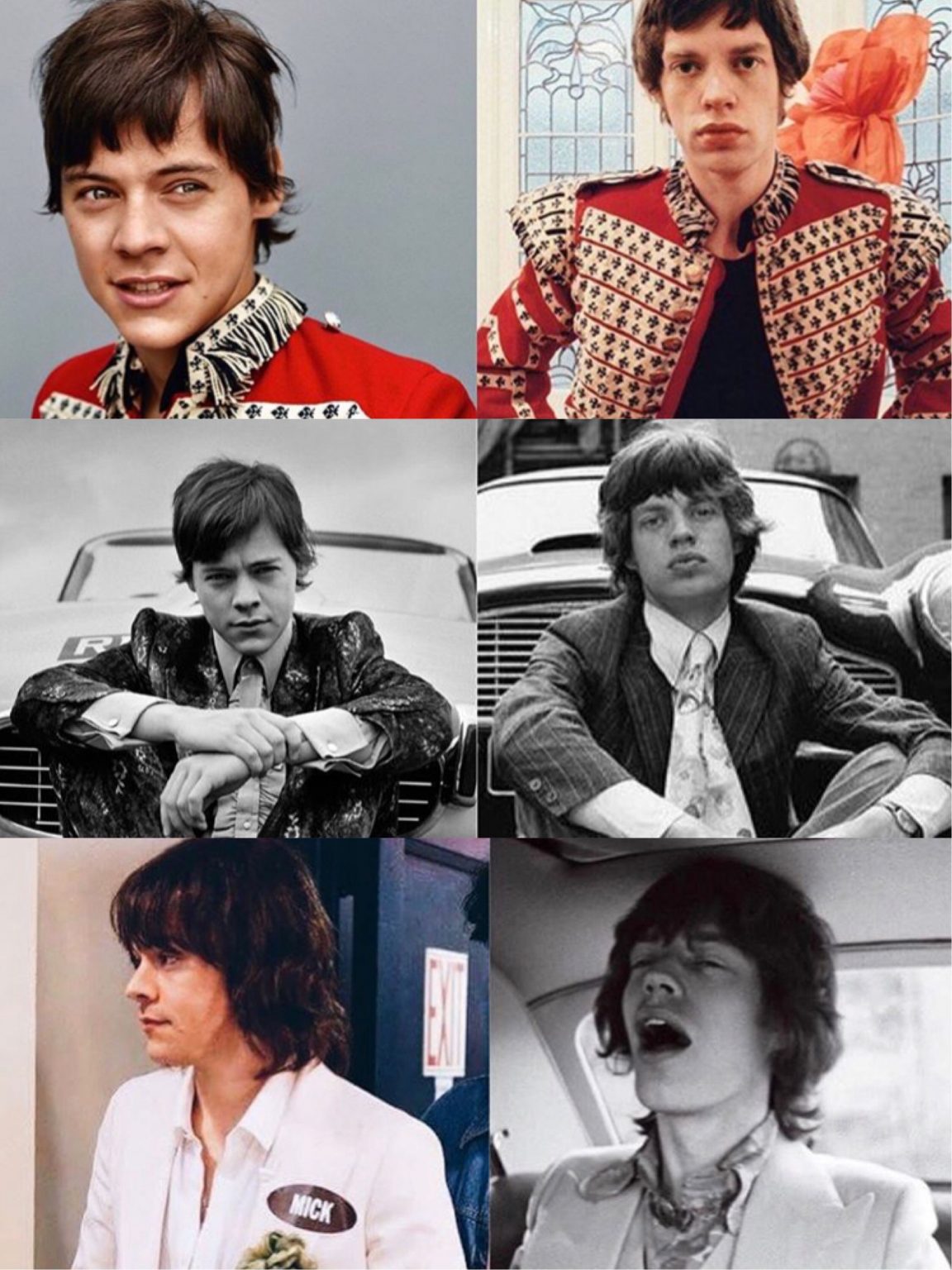 ¿Harry Styles como Mick Jagger? Las fotos de su parecido — Rock&Pop