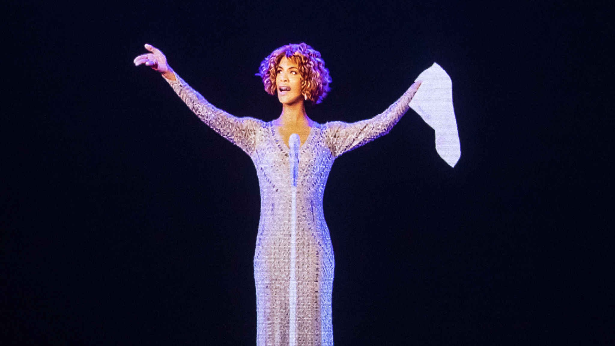 Holograma de Whitney Houston