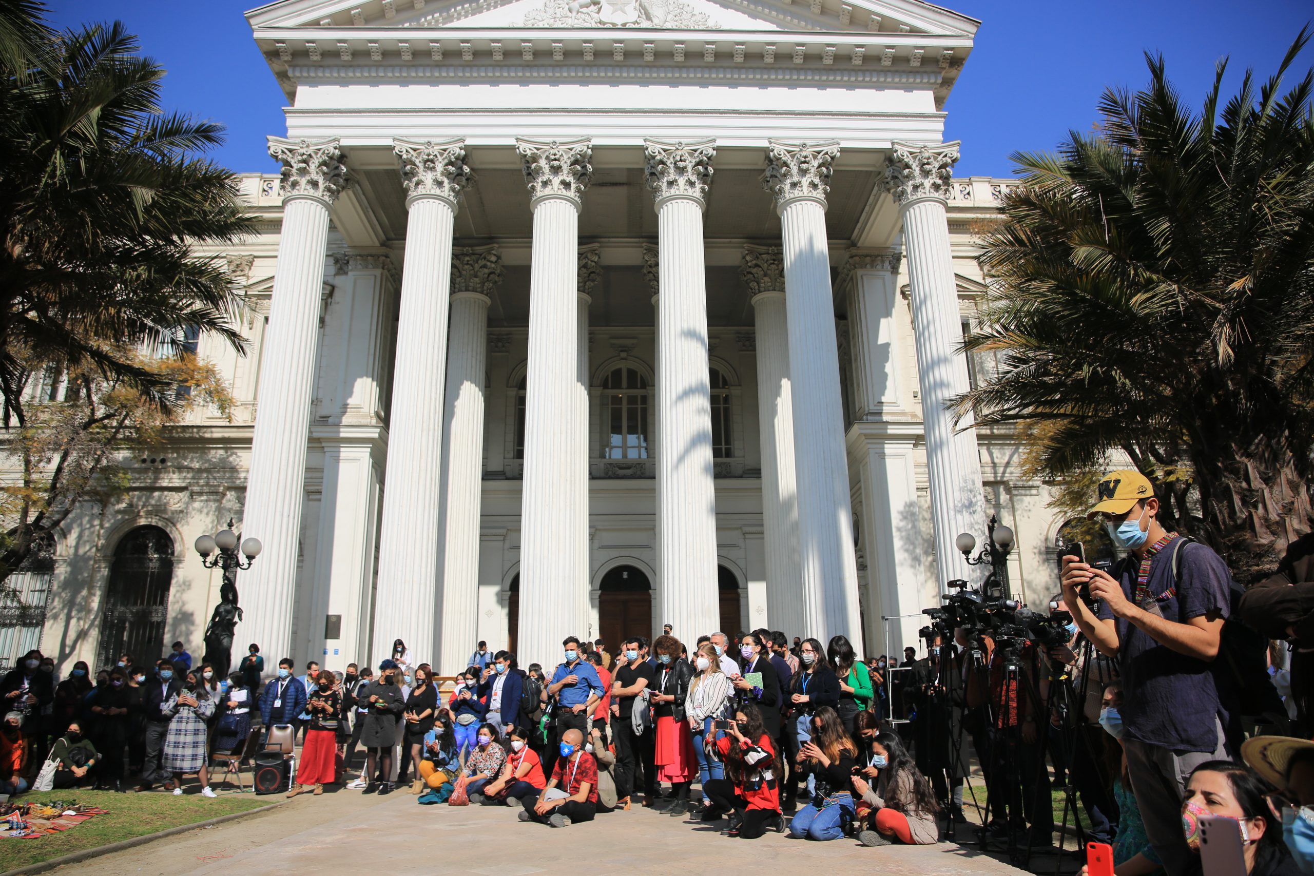 Ceremonia Ancestral Pawa Para La Convención Constitucional
