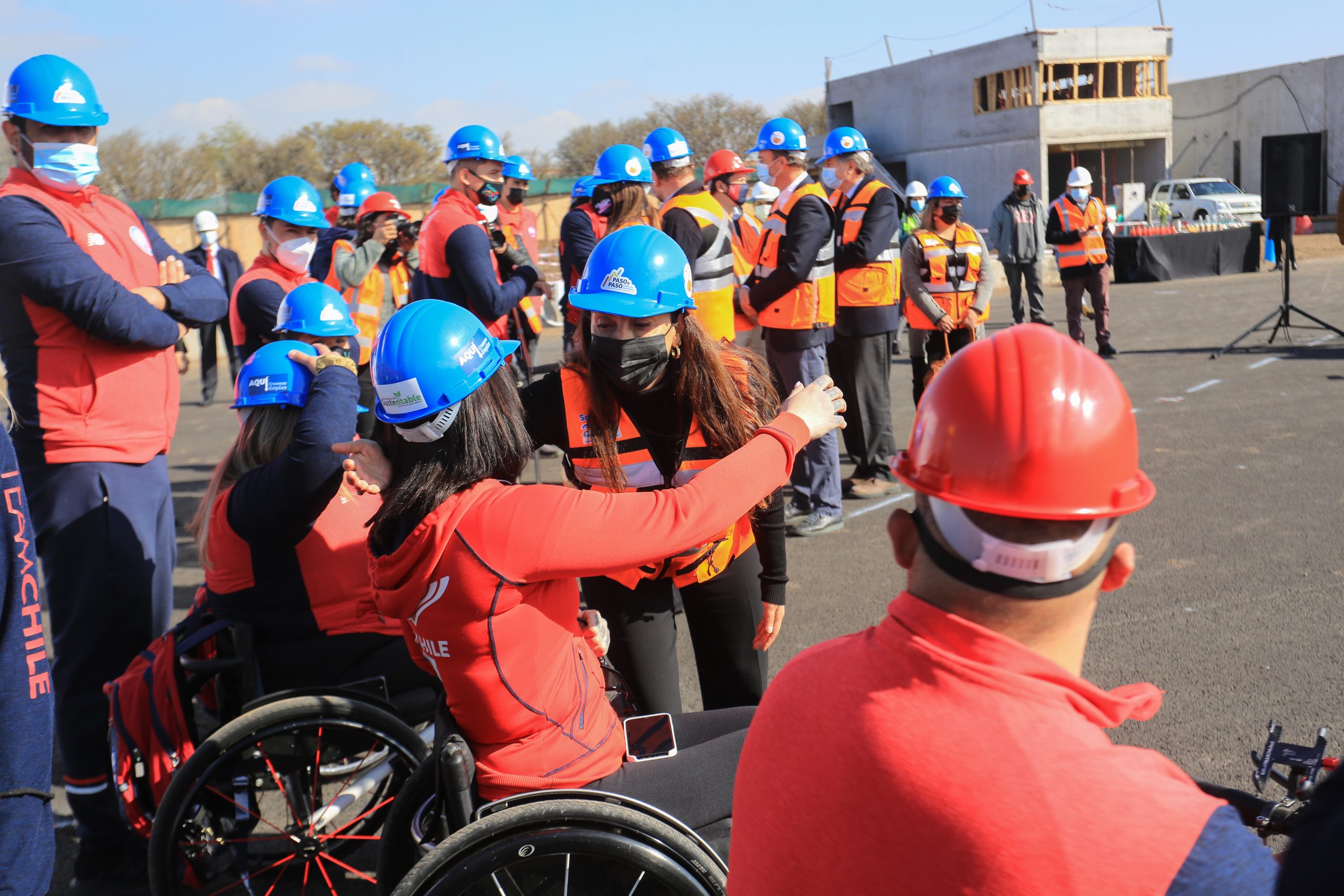 Ministros Visitan Parque Deportivo Estadio Nacional
