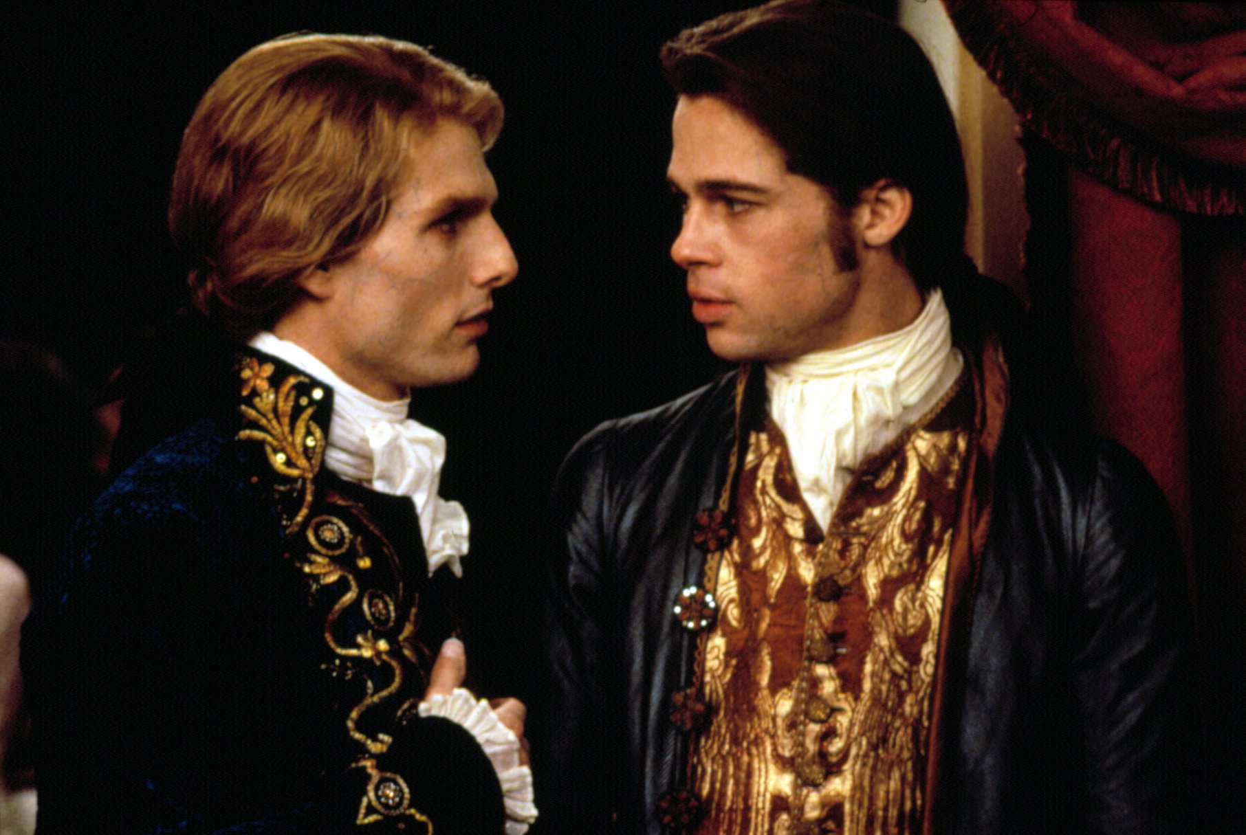 Lestat (Tom Cruise) Y Louis (Brad Pitt) En 1994