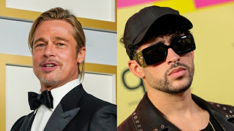 Brad Pitt y Bad Bunny