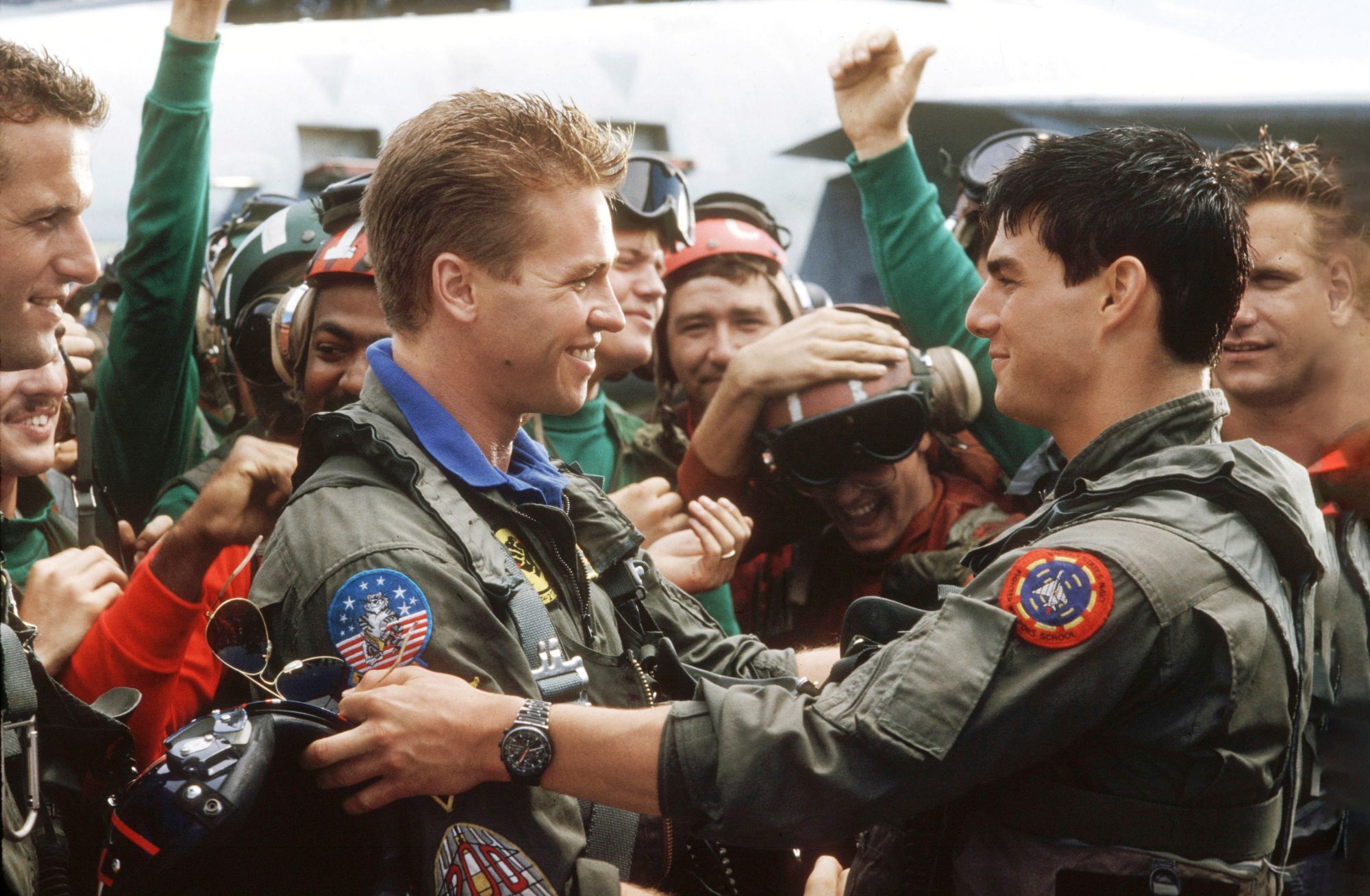 Reencuentro Val Kilmer Y Tom Cruise En Top Gun