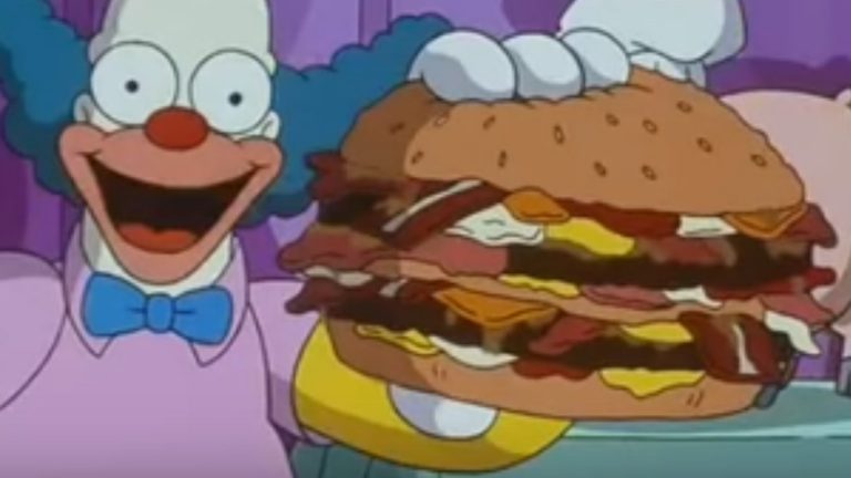 Los Simpson Krusty Burger