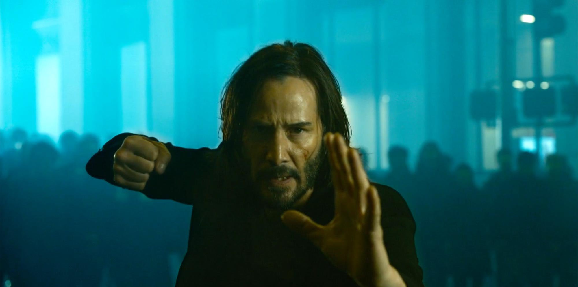 Keanu Reeves en Matrix 4