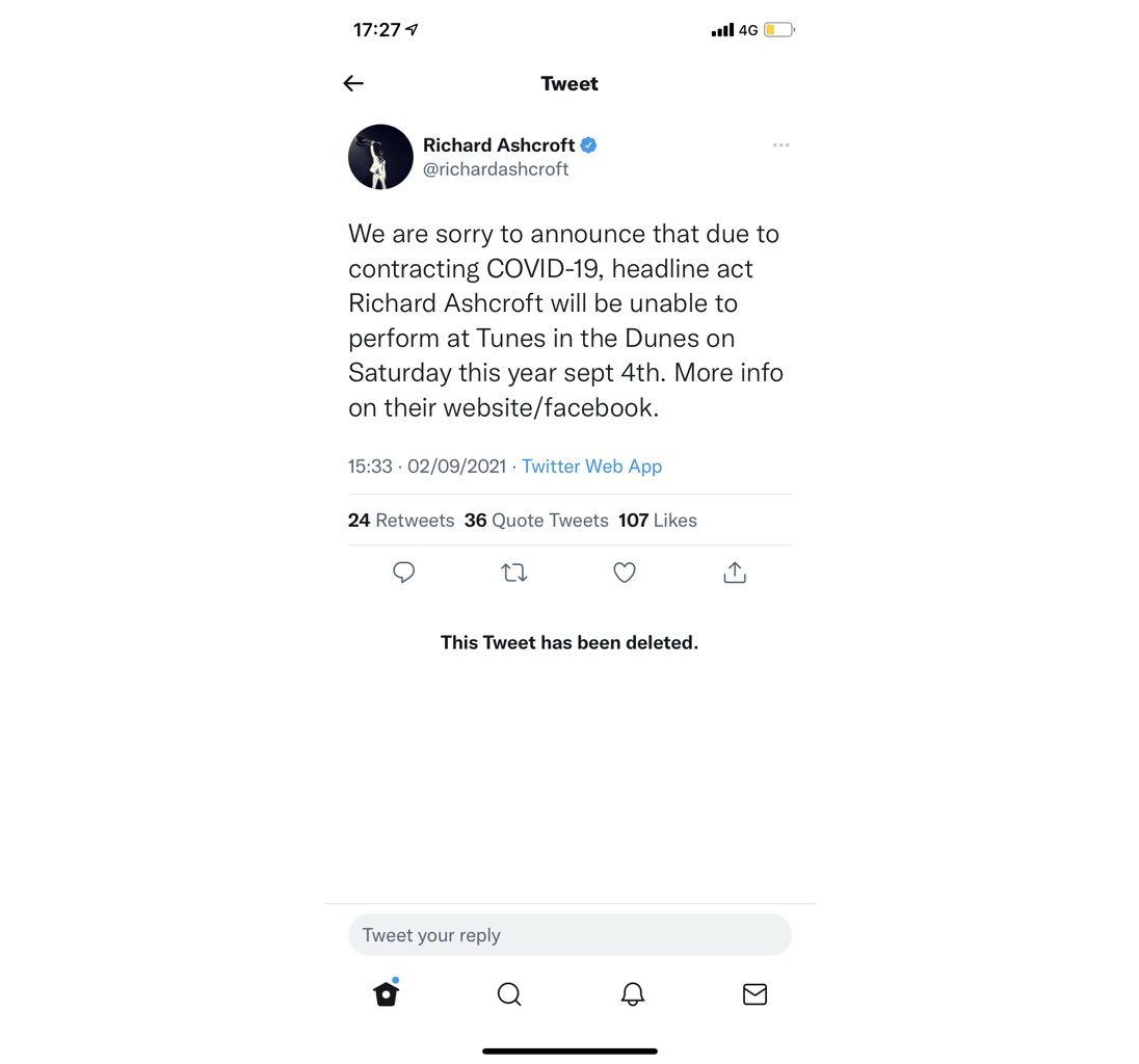 Ashcroft Vía Twitter