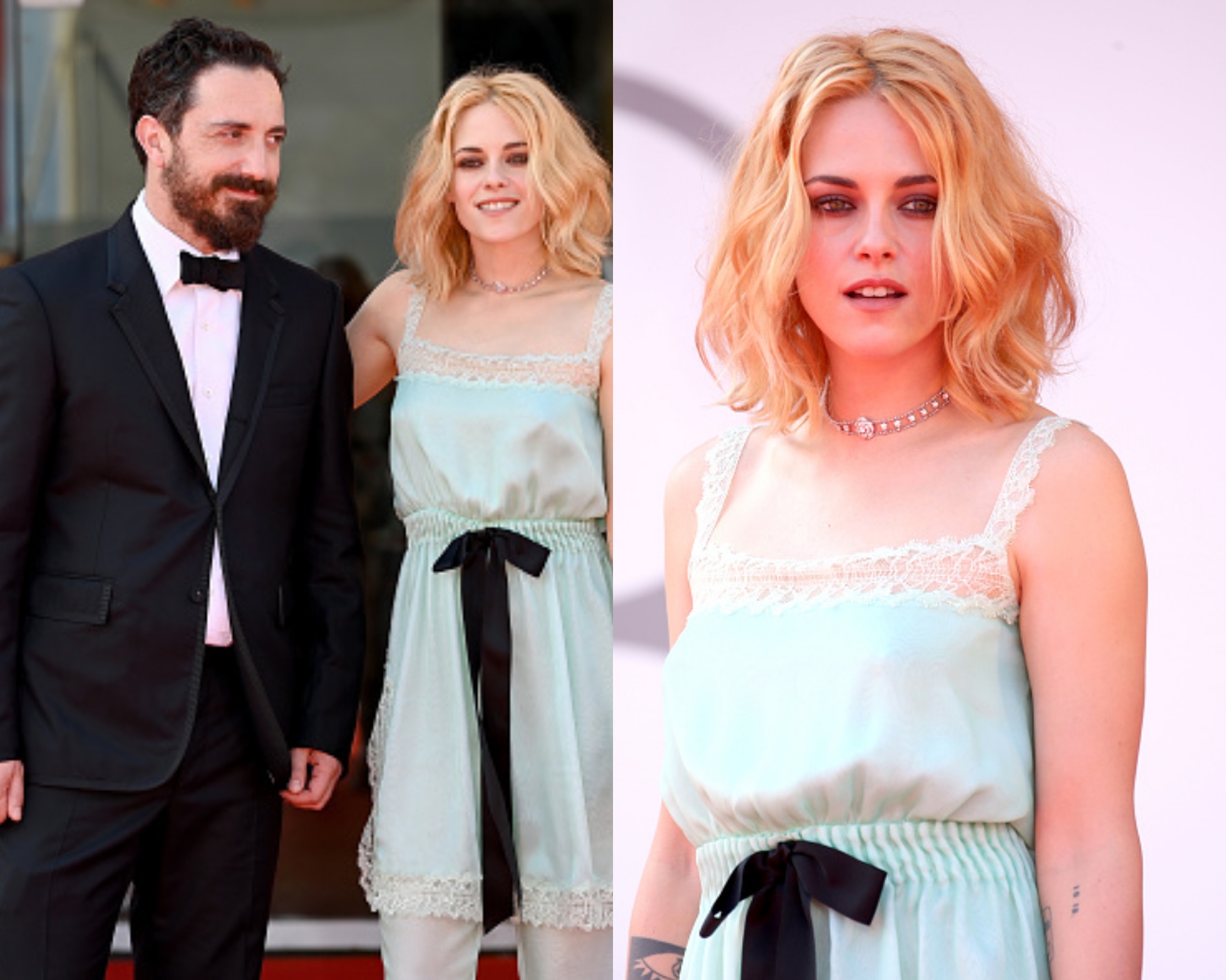 Pablo Larraín y Kristen Stewart