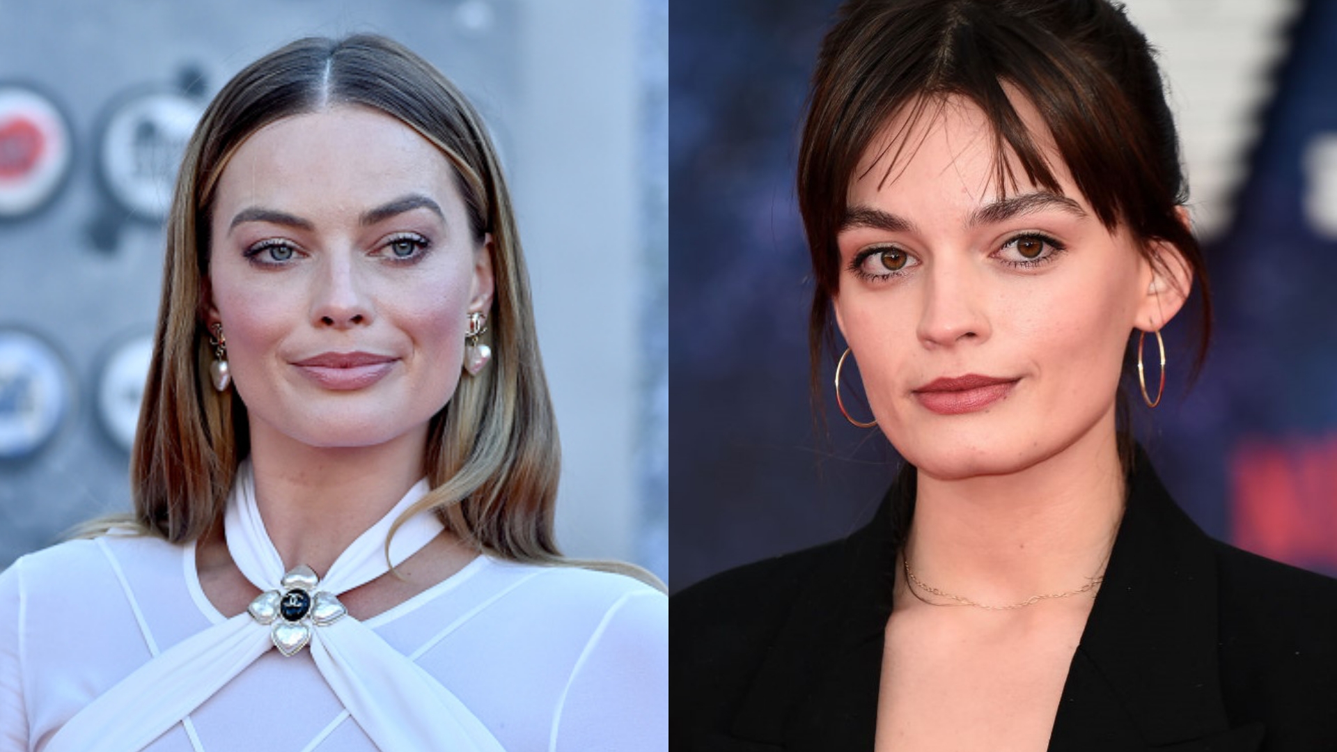 Margot Robbie y Emma Mackey