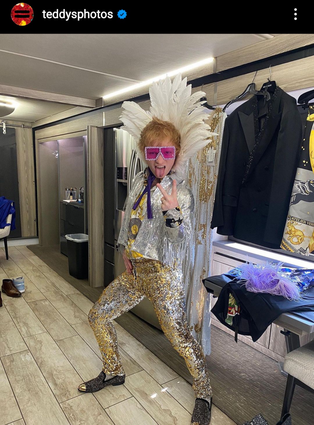 Ed Sheeran en Instagram