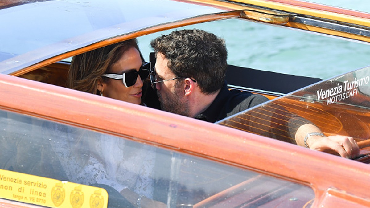 Jennifer Lopez y Ben Affleck en Venecia