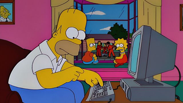 Los Simpsons Computador
