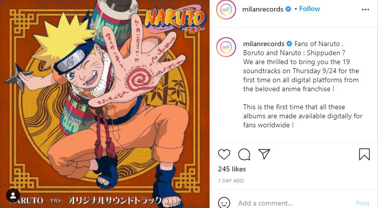 Trilha sonora de Naruto chega oficialmente ao streaming nesta semana -  POPline