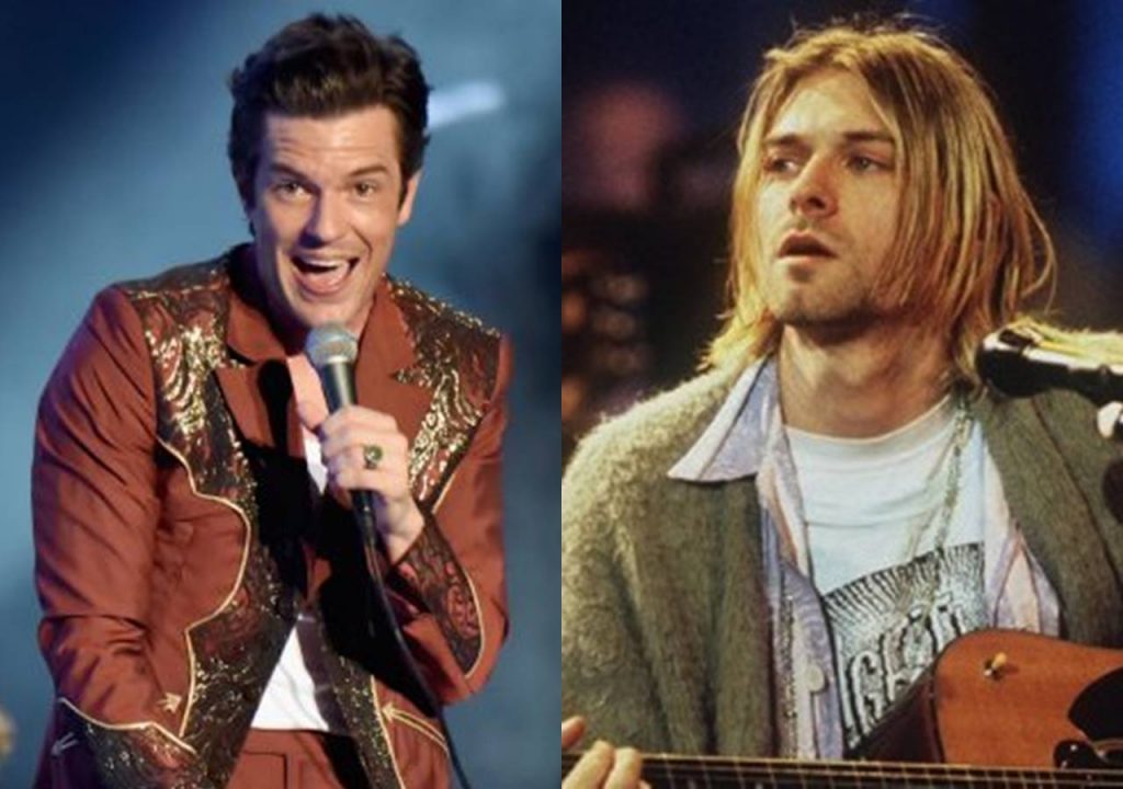 the killers kurt cobain nirvana brandon flowers