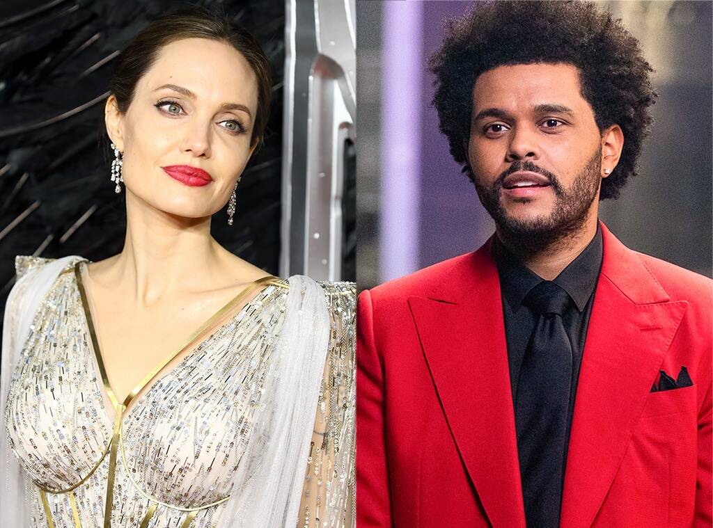 angelina jolie the weeknd estan juntos cenando saliendo juntos romance amor relacion estan en una los pillaron pillados cantante actriz brad pitt plagio cancion descargar
