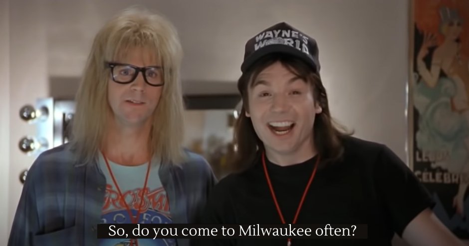 wayne's world - alice cooper escene 1