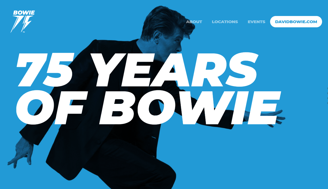 75 YEARS OF BOWIE