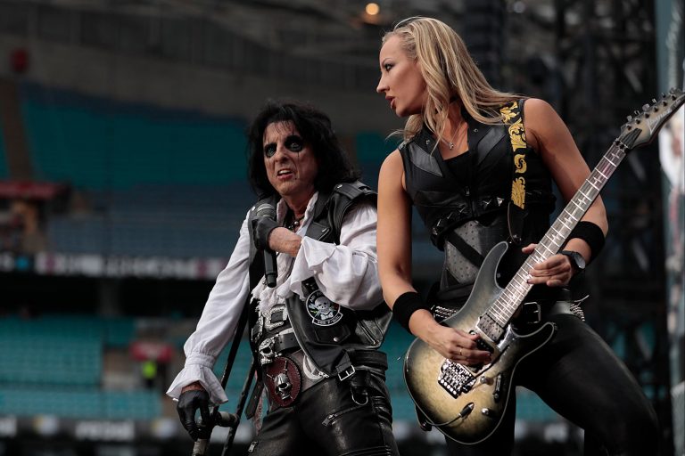 Alice Cooper Nita Strauss Getty