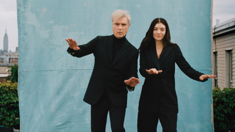 Lorde + David Byrne Photograph by Shaniqwa Jarvis for Rolling Stone