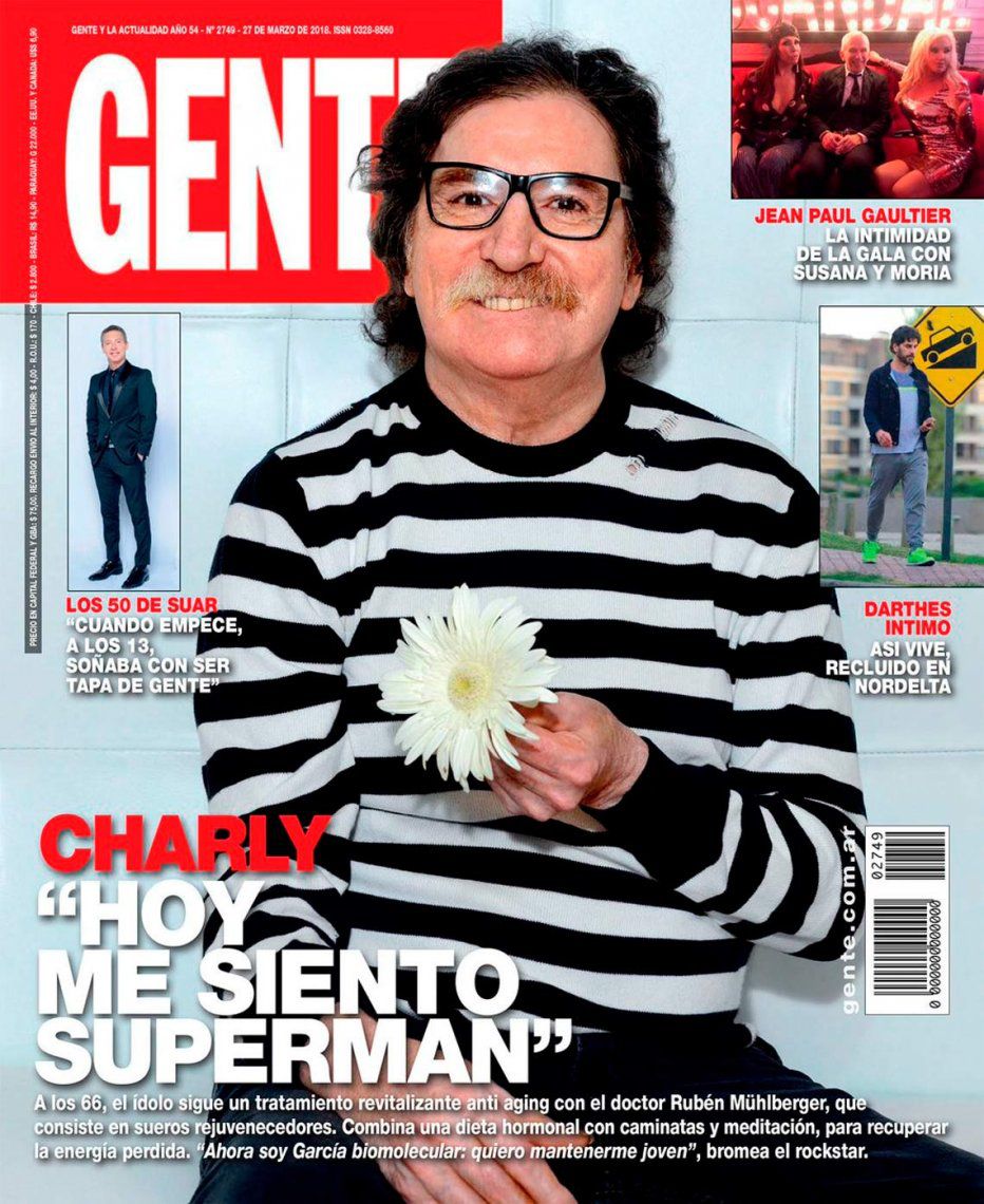 GENTE Charly García Marzo De 2018 Entrevista