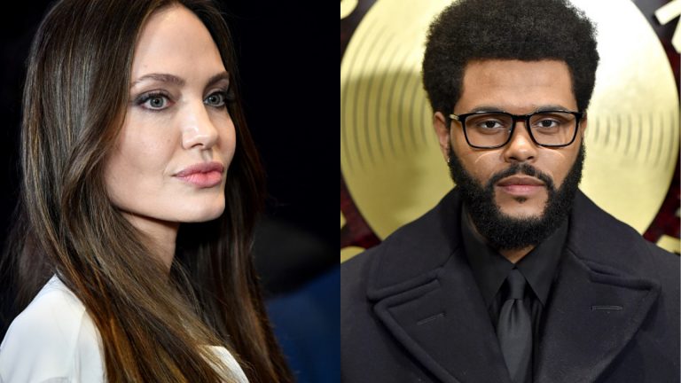 Angelina Jolie The Weeknd